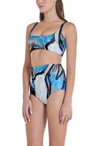 Athletic Tank Bra Bikini back mobile