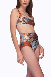 Tank Bra Top & High Waist Brief back mobile