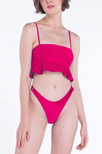 Peplum Bikini & Brazilian Brief front mobile