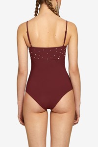 Embellished Twist Top Swimsuit back mobile