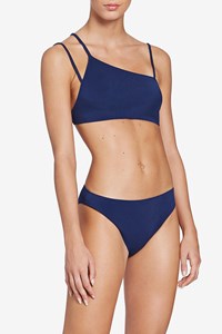 Free Form One Shoulder Cutout Bikini & High Waist Brief front mobile