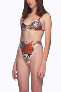 One Ring Cross String Bikini & Brazilian Brief back mobile