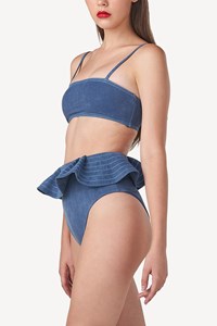Peplum Swimsuit back mobile