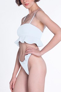 Peplum Bikini & Brazilian Brief back mobile
