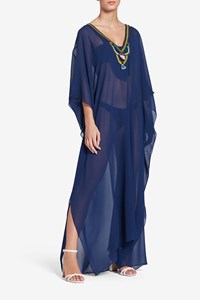 Deep V-neck Kaftan front mobile