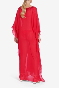 Deep V-neck Kaftan back mobile