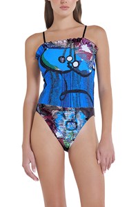 Square Neckline One Piece front mobile